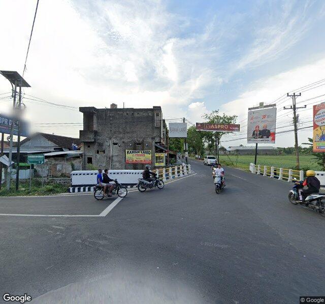 rute Kab. Klaten-Kab. Gunung Kidul