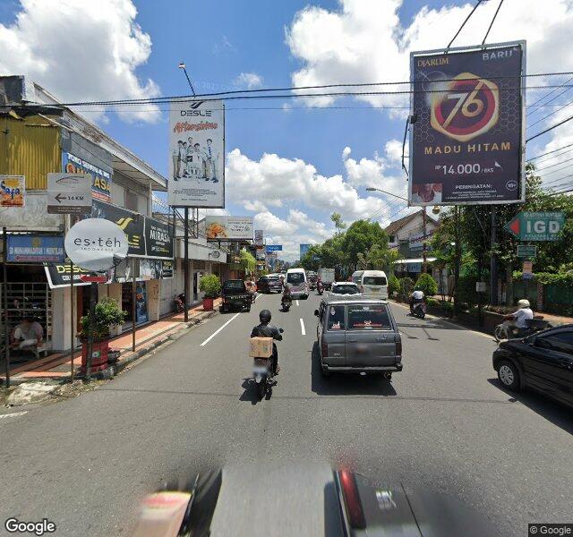 rute Kab. Sleman-Kota Palangka Raya