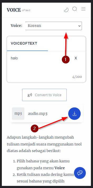 Buat Voice Of Text Suaara Google Di Wa