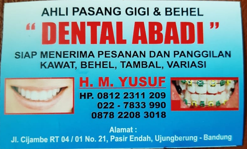 AHLI GIGI DENTAL ABADI YUSUP di Ujungberung