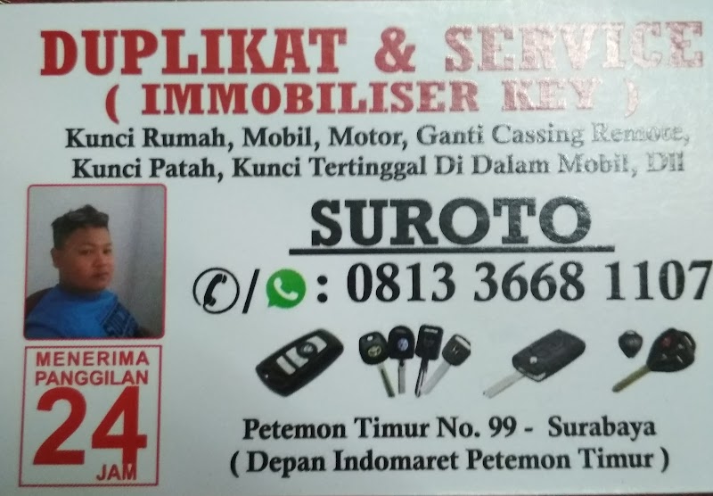 Ahli Kunci Surabaya di Karang Pilang