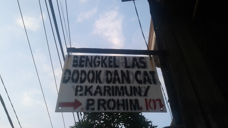 Bengkel Las Dodok & Cat P. Karimun di Bulak