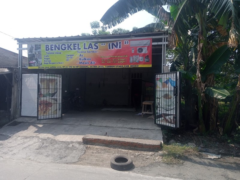 Bengkel las ini di Bekasi Timur