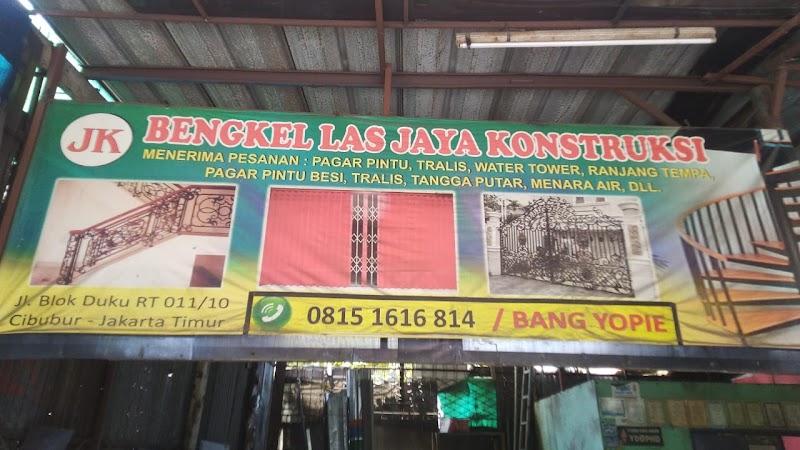 Bengkel Las Jaya Konstruksi di Ciracas