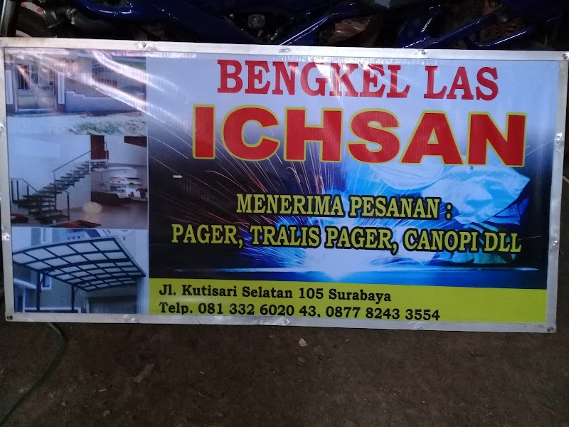 Bengkel Las Luckman di Tenggilis Mejoyo