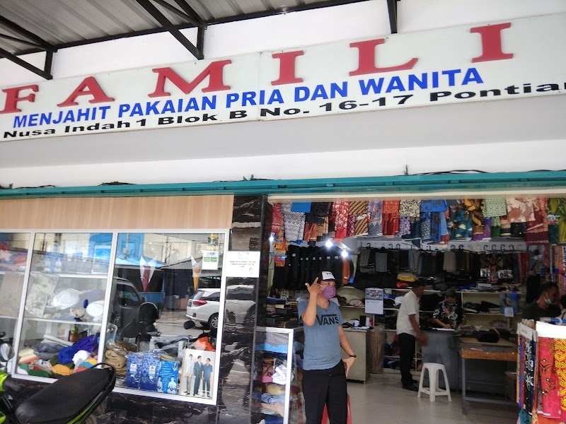 Famili Tailor di Kota Pontianak