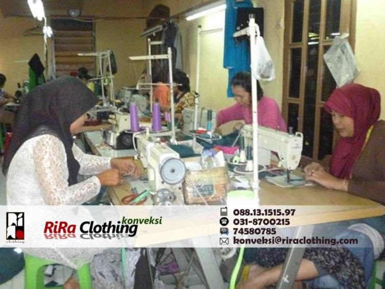 Konveksi Surabaya Rira Clothing di Gununganyar