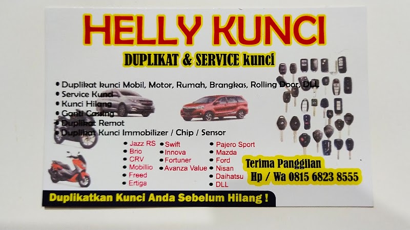 Tukang kunci purbalingga Helly kunci di Kab. Banjarnegara