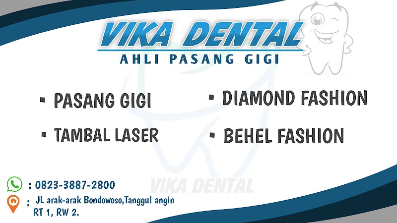 Vika dental (ahli gigi) di Kab. Situbondo