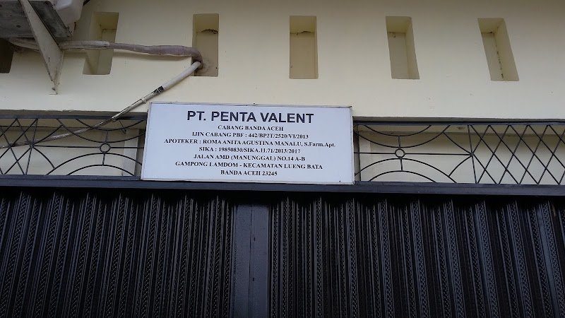 PT Penta Valent TBK Banda Aceh