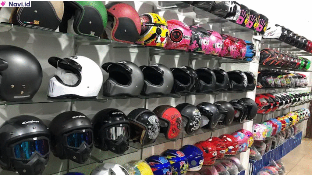 toko helm Banjarbaru