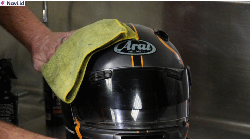 tempat cuci helm Bekasi