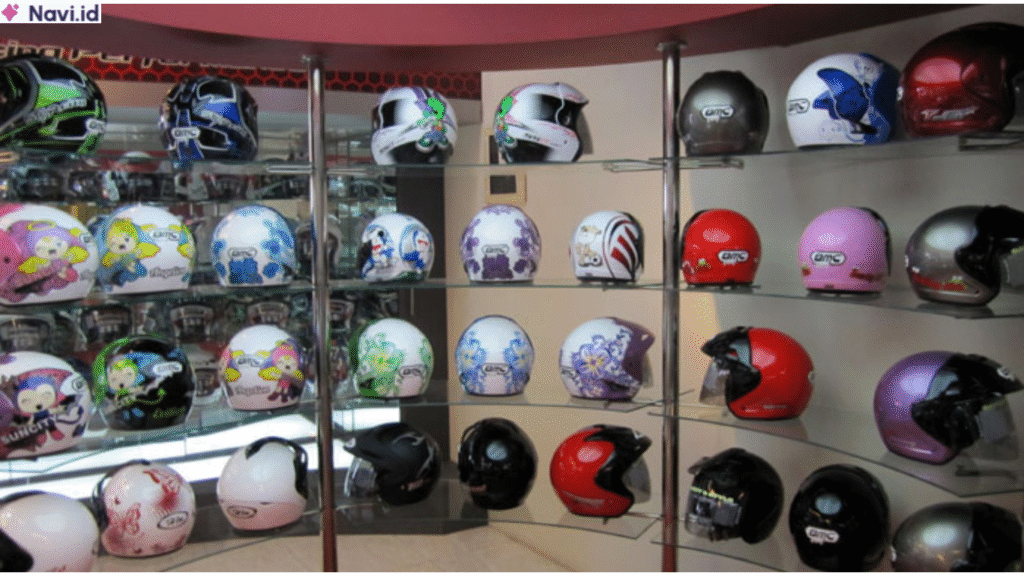 toko helm lampung