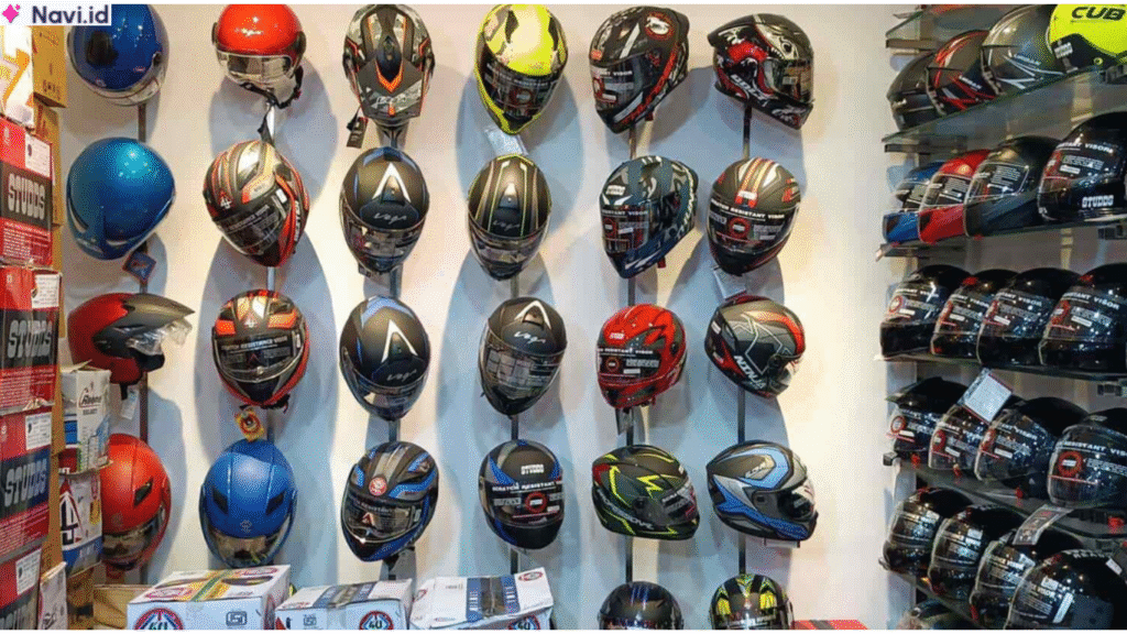 toko helm Pekanbaru